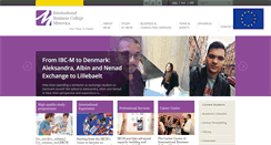 Desktop Screenshot of ibcmitrovica.eu